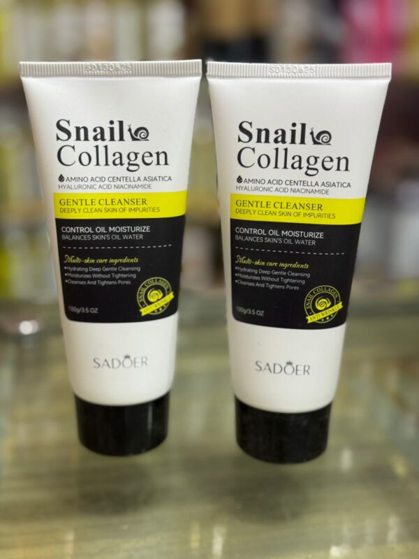 Sadoer Snail Collagen Face Wash 100g
