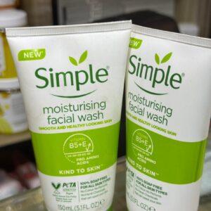 Simple moisturizing facial wash  150ml