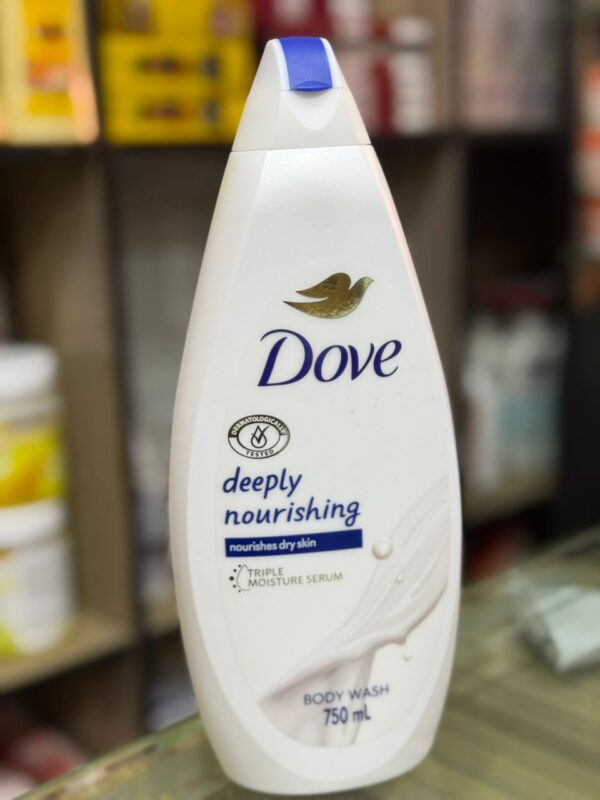 dove 2 Dove deeply nourishring body wash750ml