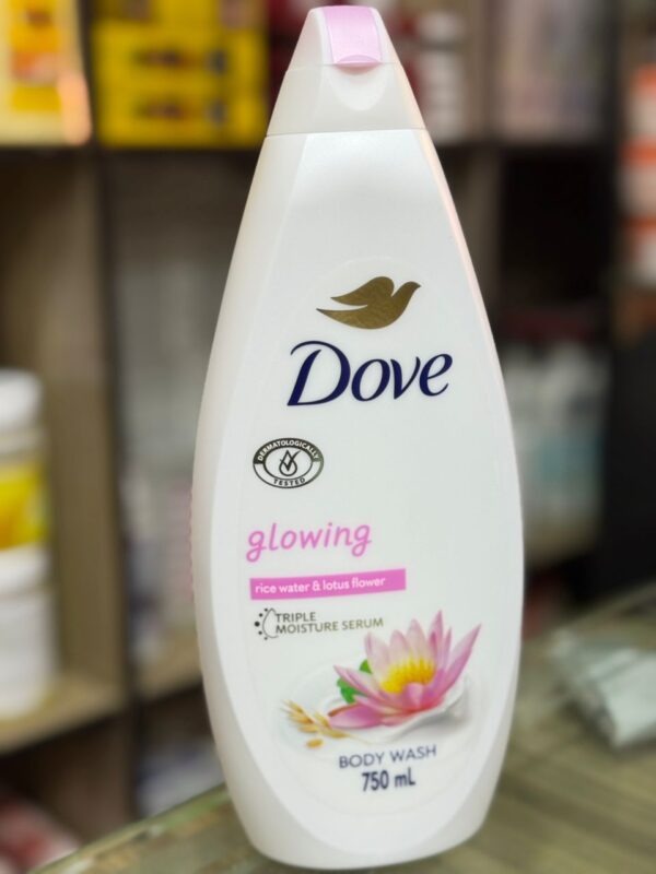 dove 3 Dove glowing body wash 750ml